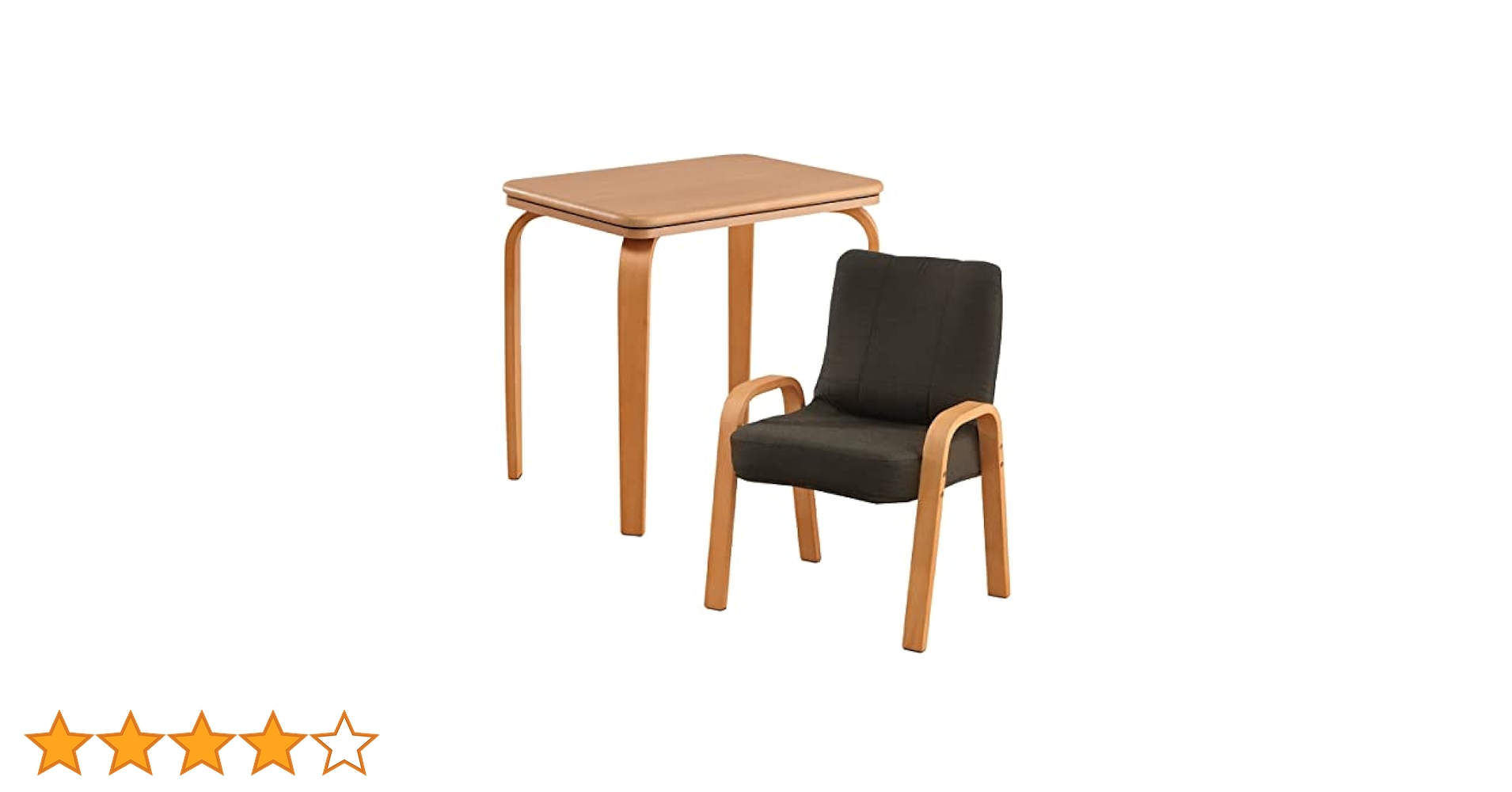 ライラ パーソナルこたつ 天板 約70×50×65/40cm グレー 椅子セット Amazon｜こたつ テーブル ハイタイプ ロータイプ 一人用 ライラ